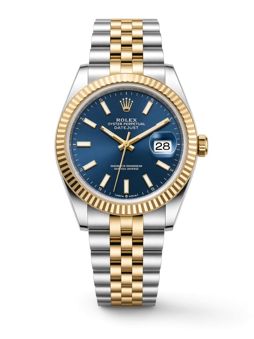 Rolex Datejust 41 — front (temporary)